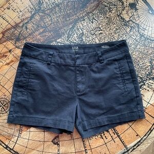 Tailored Black Shorts